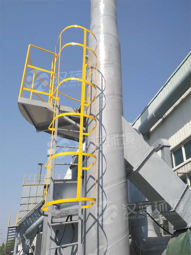 河北漢藍塑料擠出機廢氣凈化設備