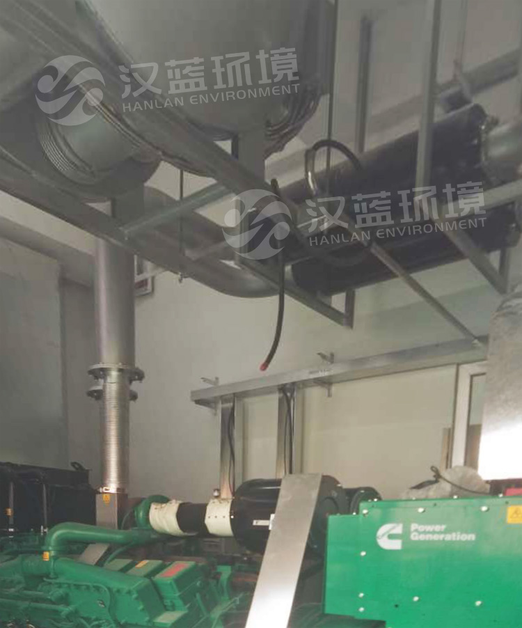 萬純備用柴油機組黑煙凈化器