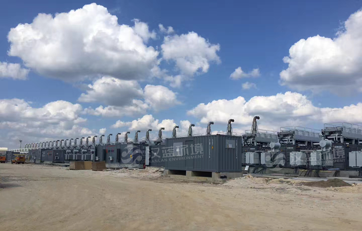 萬純發(fā)電機組消音器