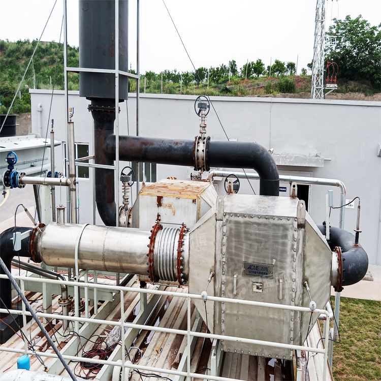 萬純SCR脫硝系統-餐廚垃圾沼氣發電機組脫硝