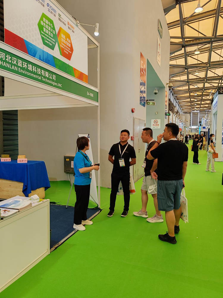 河北漢藍與新老客戶赴約2023國內（上海）國 際動力設備及發電機組展覽會