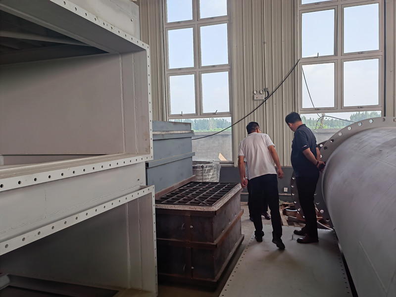 熱烈歡迎某集團公司客戶來河北漢藍驗收脫硝系統 熱烈歡迎某集團公司客戶來河北漢藍驗收脫硝系統