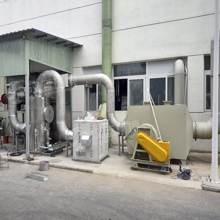 萬純工業爐尾氣SCR脫硝系統在某公司圓滿驗收