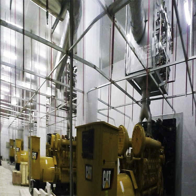 萬純柴油發電機組尾氣凈化器